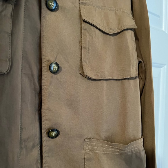 H&M Military Shacket - olive green size S - Picture 6 of 6